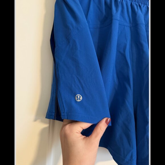 Lululemon Court Rival High-Rise Short 3" in Blue/Club Blue | Size 6 - Picture 9 of 9
